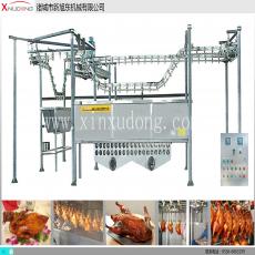 <b>燒雞、鴨過油懸掛式油炸生產線</b>